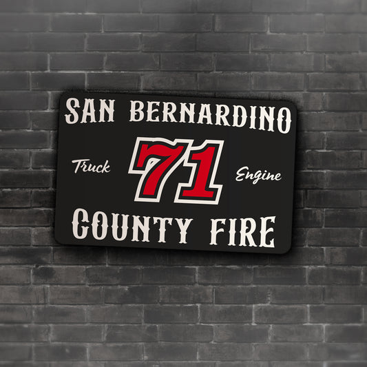 SBCoFD Station 71 Sticker