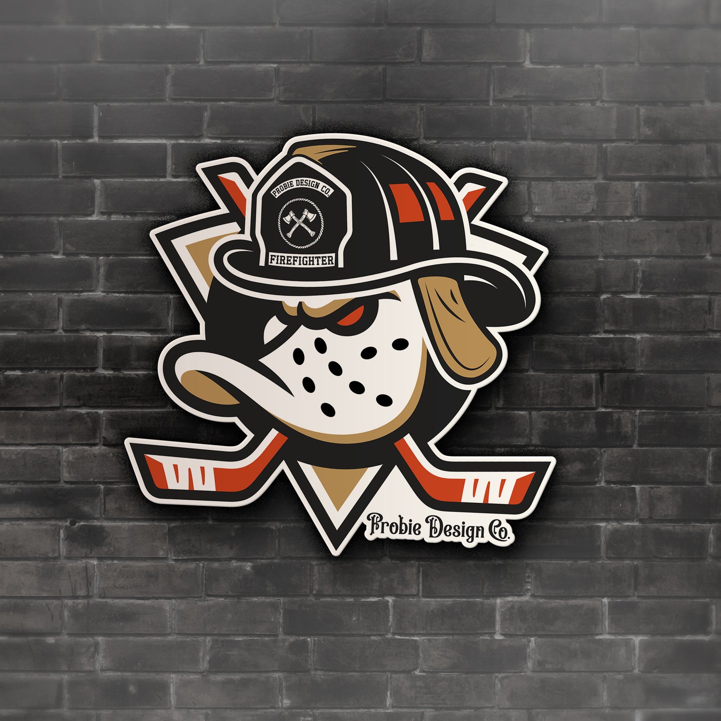 Direct Attack Ducks Sticker