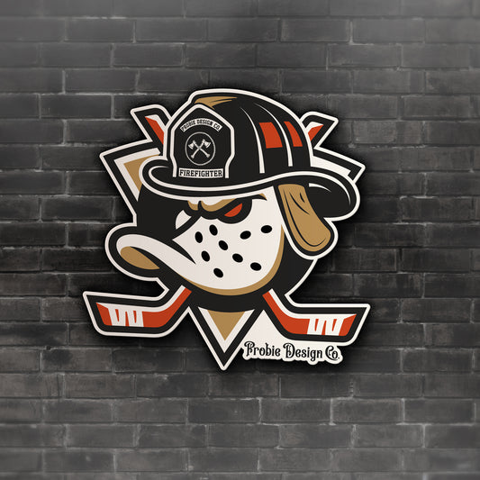 Direct Attack Ducks Sticker